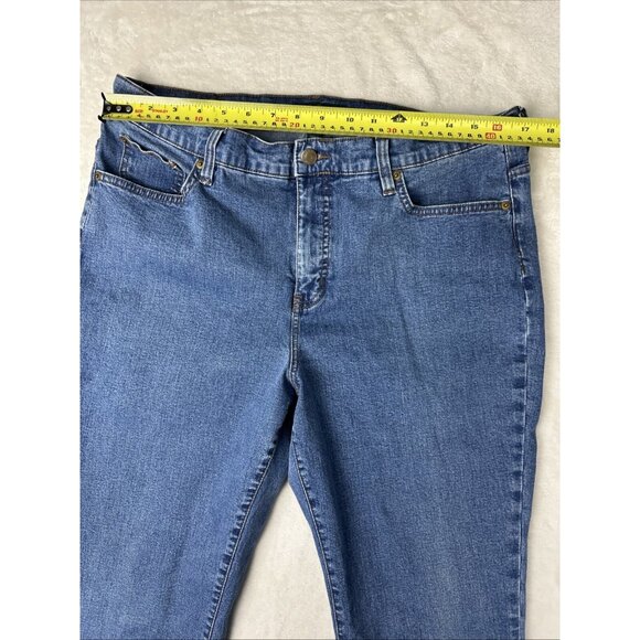 Lauren Ralph Lauren Blue Boot Cut Jeans - Picture 4 of 9